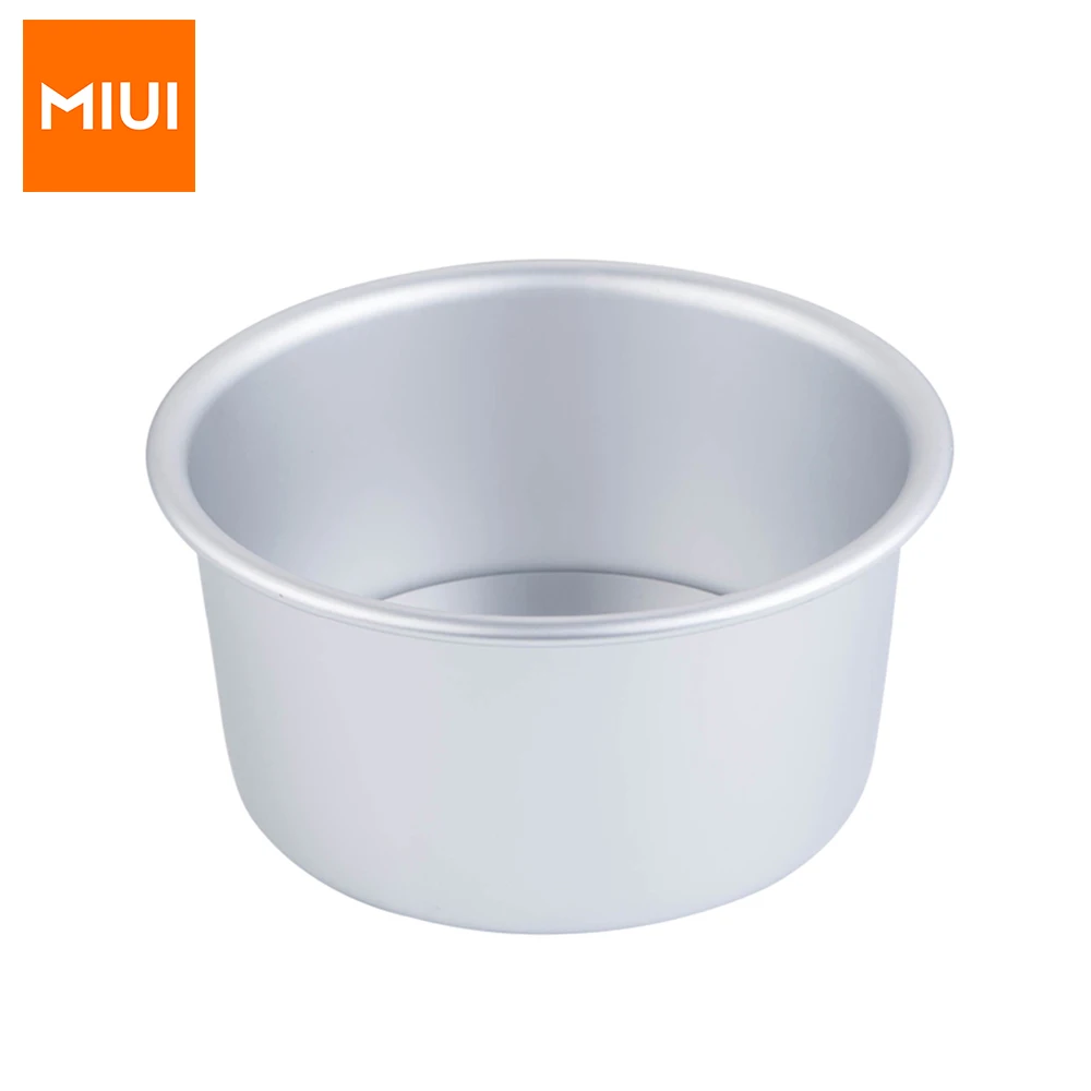 MIUI Friggitrice ad aria Accessori originali originali Cestino da forno Cestino per torte Padella per pizza Universale - 6,6 pollici (16,8 cm)