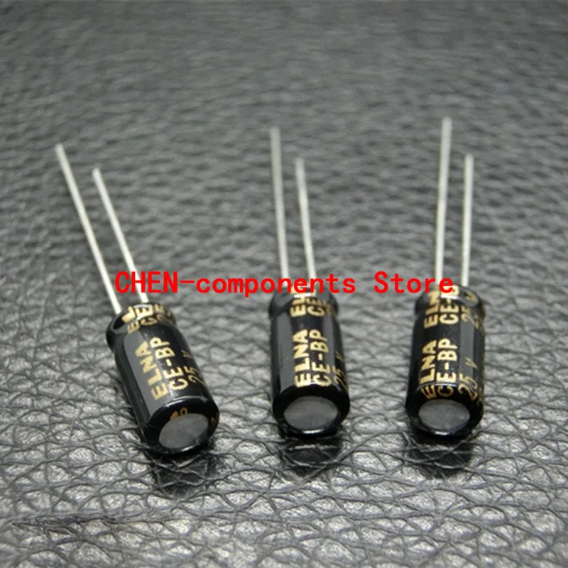 10PCS ELNA RBD CE-BP 25V22UF P2MM 5X11MM Audio coupling Promise electrolytic capacitor CE 22uF/25v 85degrees 22UF 25V