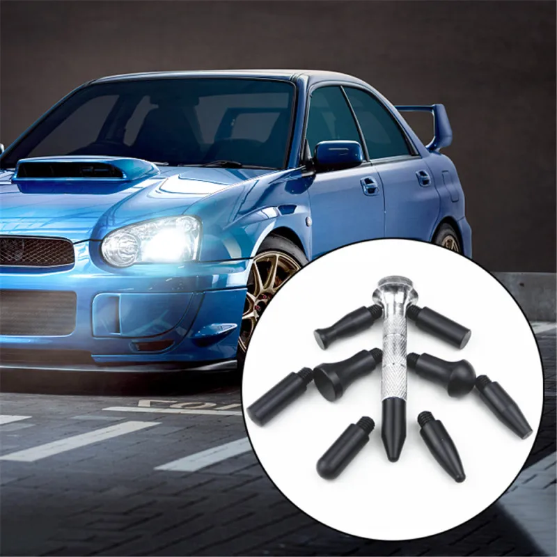 Car Dent Repair Kit Portable Auto Body Panel Dent Repair Portable Flattening Car Tap Down Pen Hail Removal Car Repair Tools