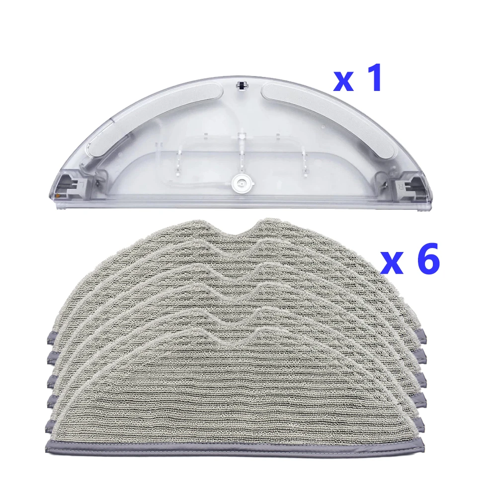 Тканевая швабра с резервуаром для воды для робота-пылесоса Xiaomi Mijia 1C STYTJ01ZHM, запчасти, аксессуары, роликовая щетка, прокладки для мытья