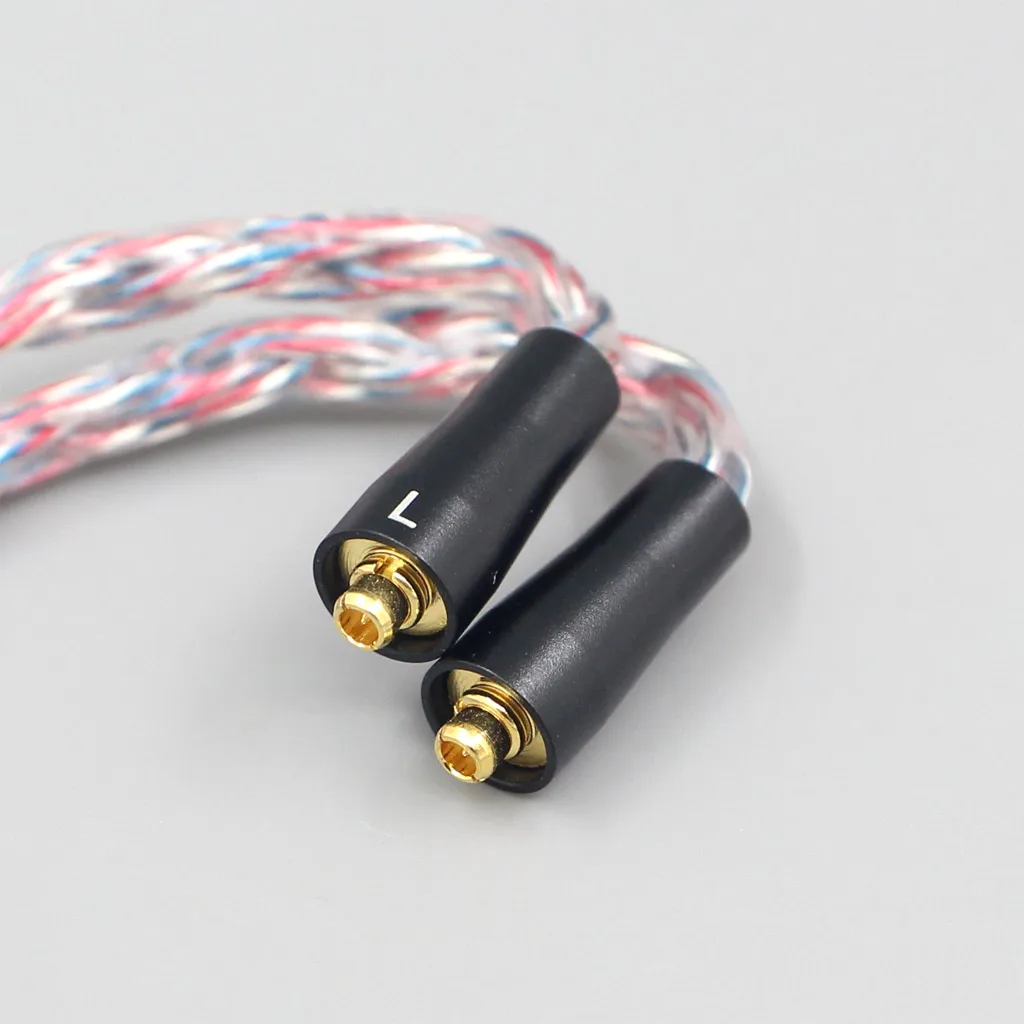 Cable trenzado mixto OCC OFC plateado de 16 núcleos para auriculares W40 W50 W60 UM10 UM20 UM30 UM40 UM50 Pro LN 007575
