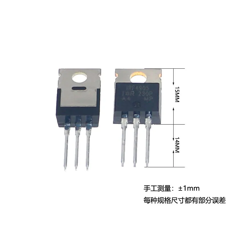 50Pcs 10 Values Mosfet Transistor Kit Box IRF9640 IRFZ24 IRF9630 IRFZ46 IRF540 IRF3710 IRF1010 IRF9530 IRF9540 IRF4905