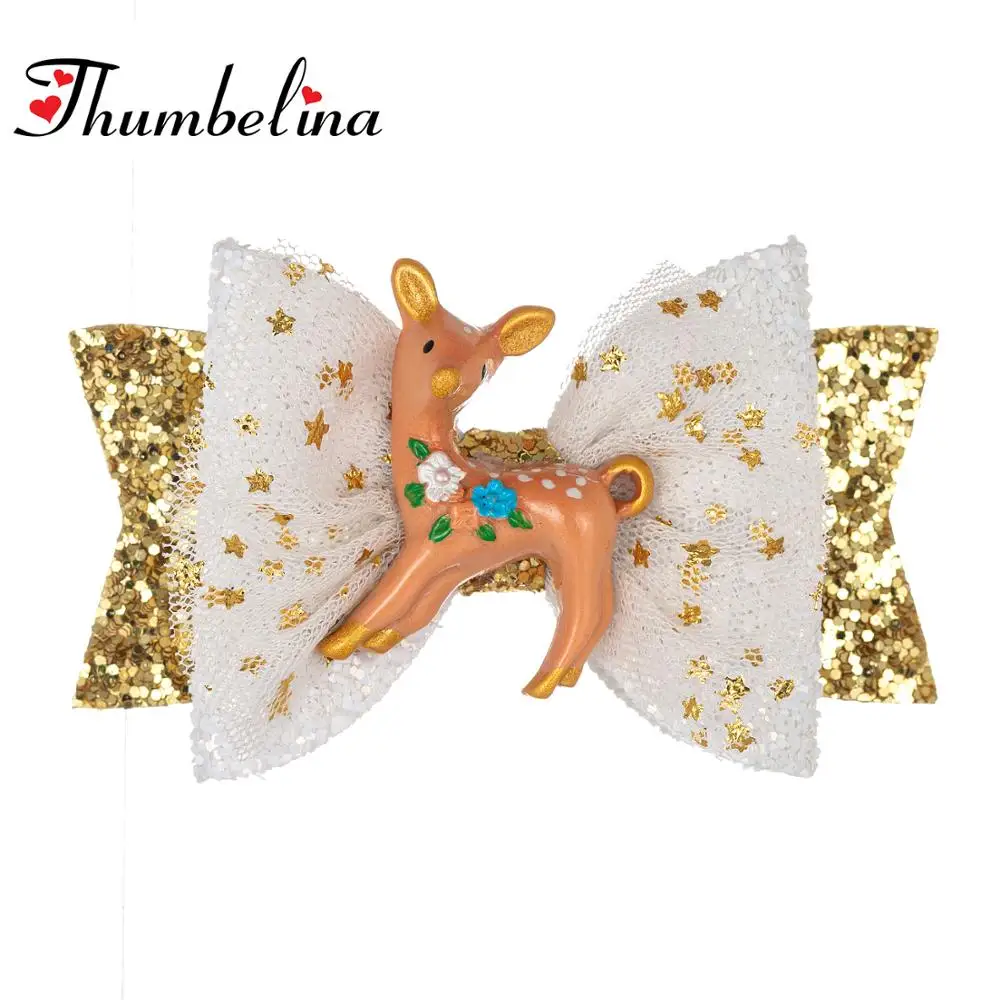 أقواس شعر للفتيات لعيد الميلاد ، رجل ثلج الكريسماس ، قبضة شعر للحفلات ، إكسسوارات شعر ،