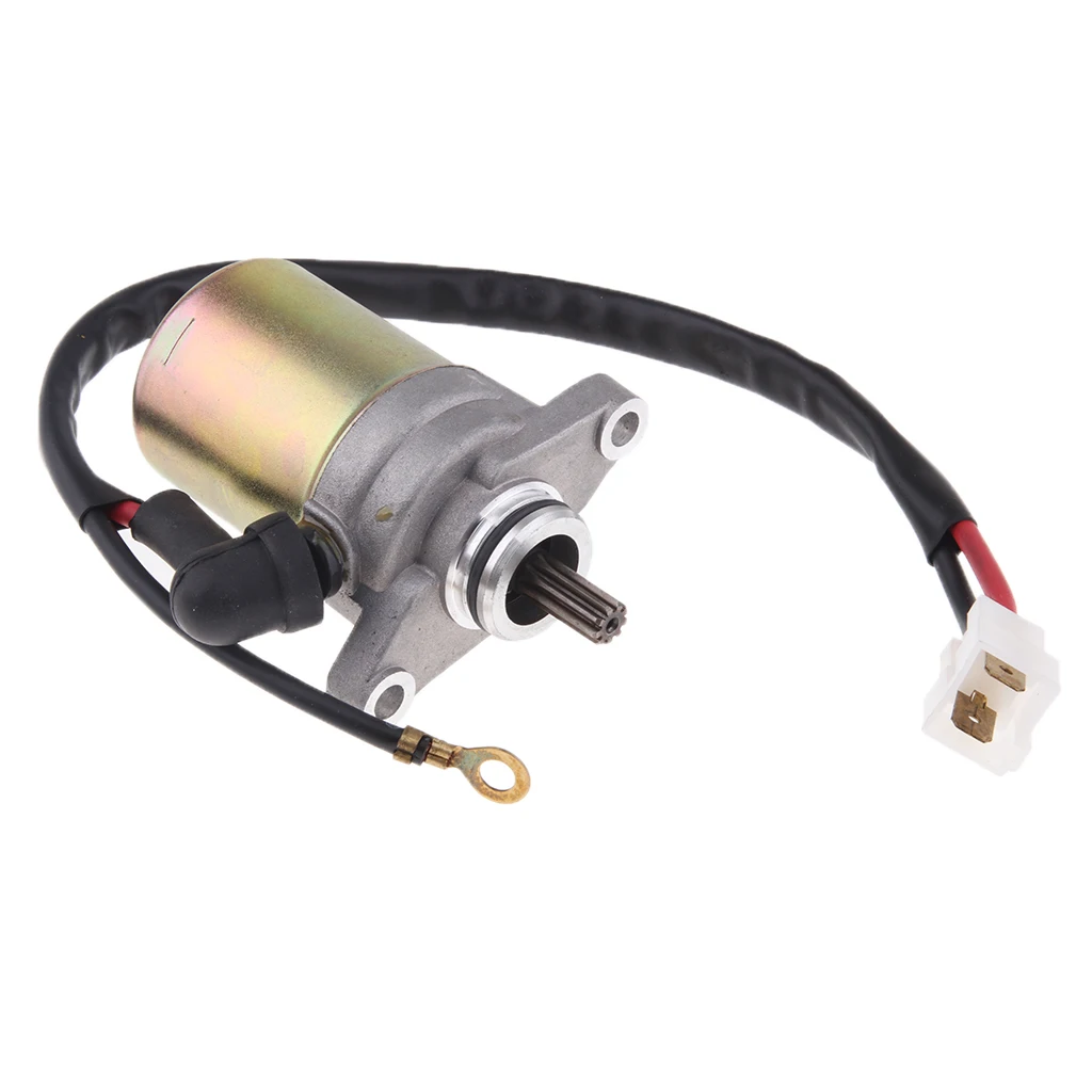 Starter Motor For 50cc 2-stroke Minarelli 1PE40QMB Jog Engines. 9-SPLINES