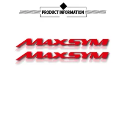 3D car logo sticker reflective waterproof decorative rim fuel tank helmet sticker for sym maxsym MAXSYM 400 600 i