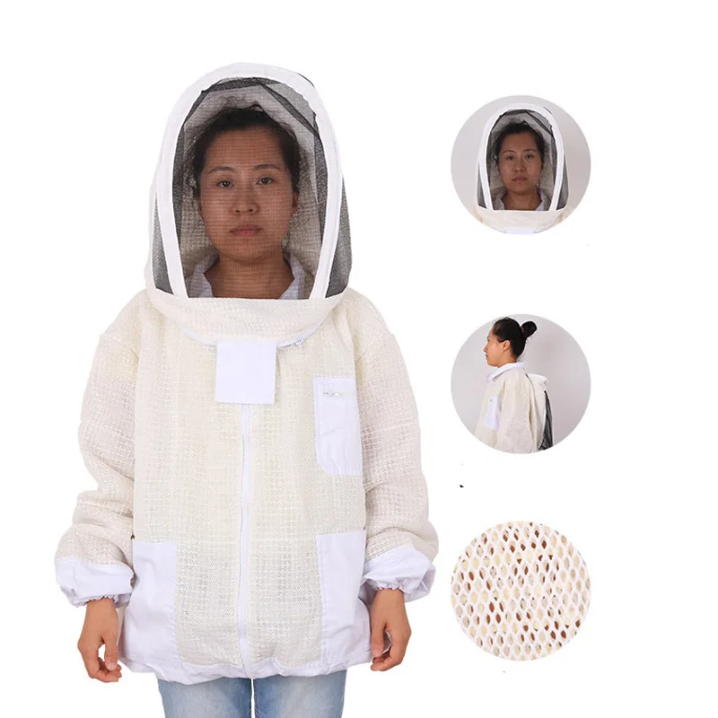 Beekeeping suit for bee keeper jacket professional equipment air breathable clothing Anti bee suit apiculture jacket