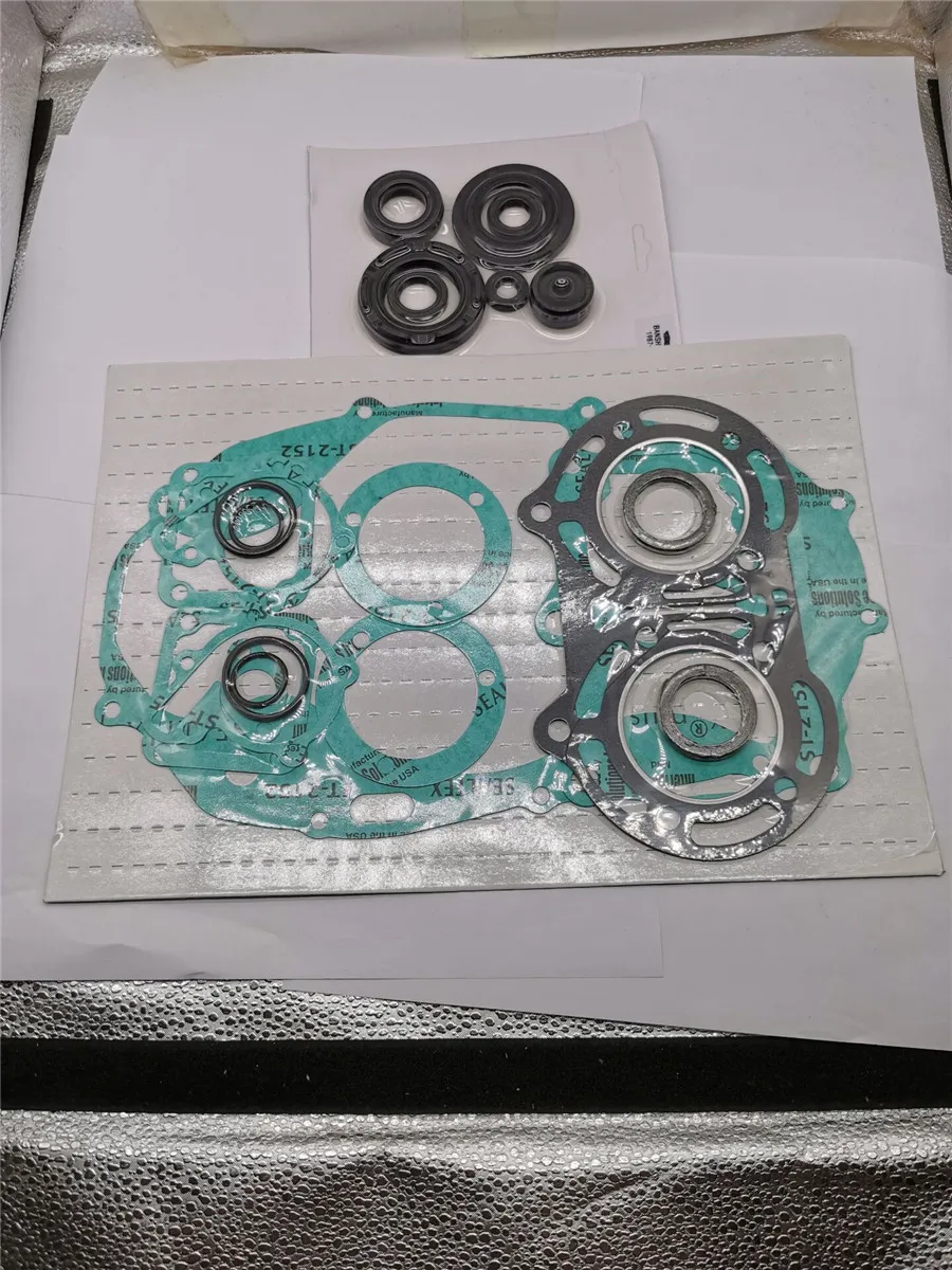 Engine Gasket Set With Oil Seals Complete Kit for Yamaha Banshee 350 YFZ350 1987-2006