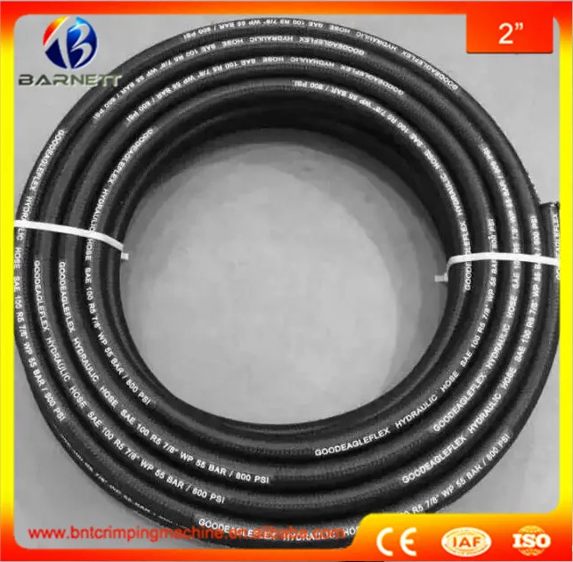 40 Meters DN16 4Sp 4SH Flexible Rubber Hydraulic Hose