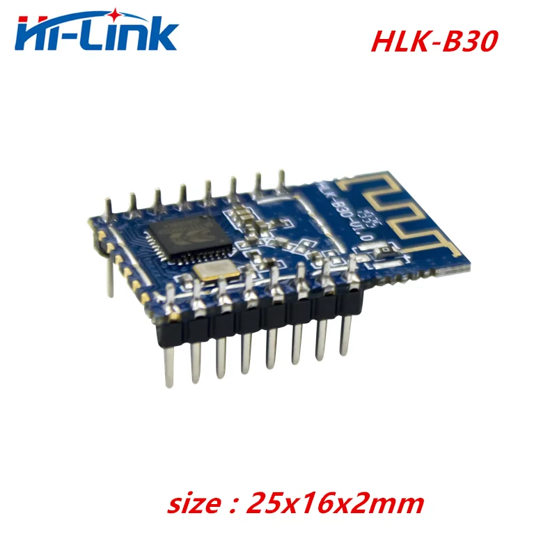 Free Shipping 5pcs/lot Hi-link manufacturer small size low consumption UART wifi and BLE 4.2bluetooth functional module HLK-B30