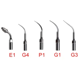 5 Work tip suit-E Dental Scaler Tips Endo Scaling Perio Fit EMS Scaler handpiece