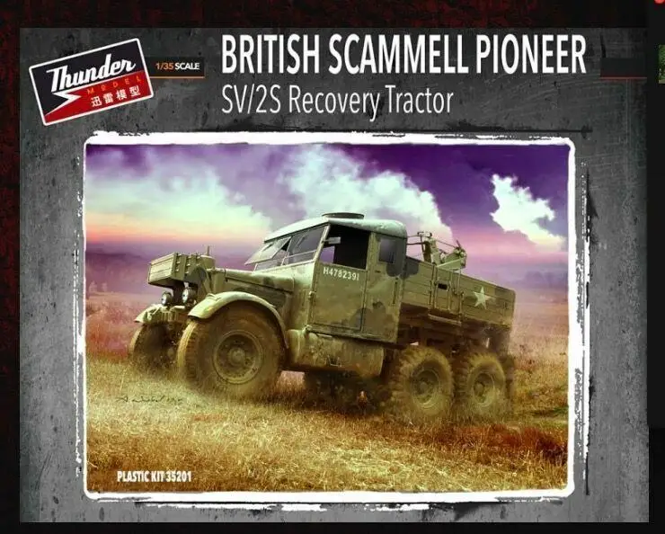 

Модель Thunder TM35201 1/35 масштаб британской армии, набор моделей Scammell Pioneer Recovery SV/2S