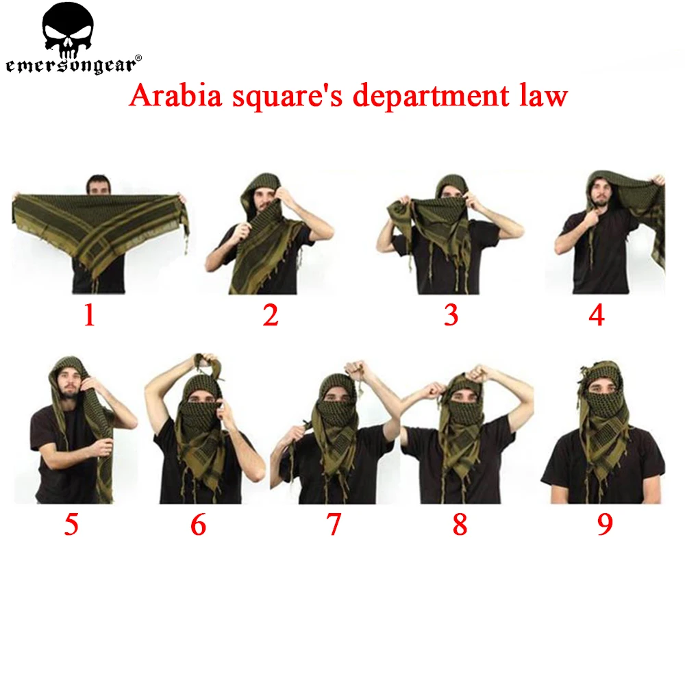 Pañuelo táctico multifunción – Balaclava militar camuflaje outdoor - imagen 3
