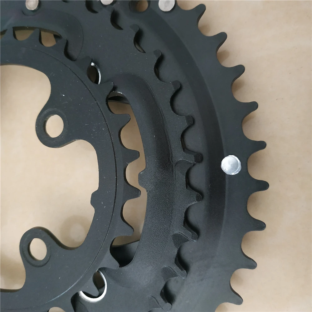 MTB 104BCD 48T 46T 38T 36T 64BCD 28T 26T 24T Triple Crown Chainring Aluminum Alloy Chain Wheel Bicycle Parts Mountain Bikes