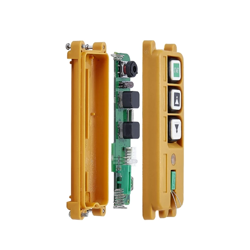 Industrial Remote Controller F21-2D Switches Hoist Crane Control Lift Crane 2 transmitters 1 receiver 220V 380V 110V 12V 24V 36V