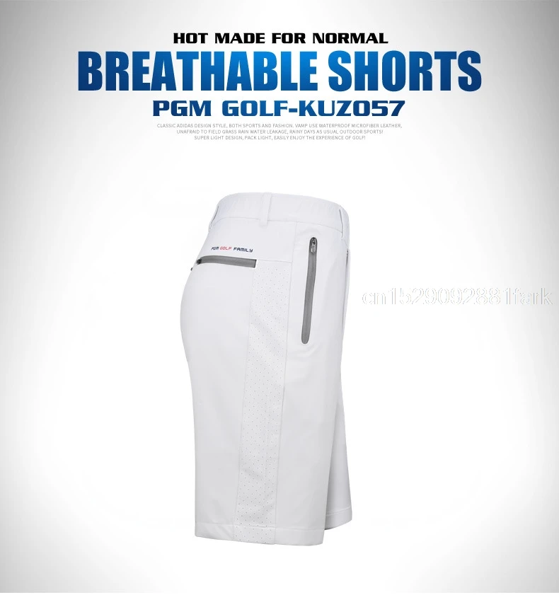 Pgm Golf Shorts Herren Sport Shorts Atmungsaktive High Stretch Golf Shorts Mann Bequeme Anti-Schweiß Sport Kurze Hosen – Detail 2
