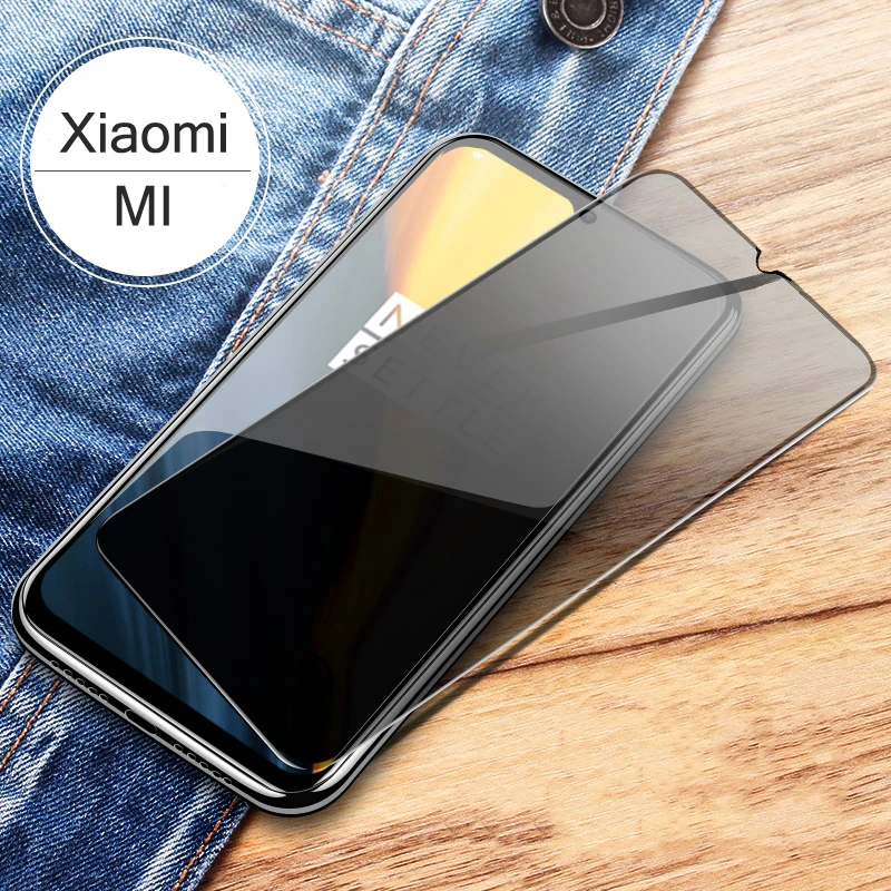 Privacy Tempered Glass For Xiaomi Mi 9T 10T 11T 12T 13T Pro 9 SE 11i 11X 11 12 Lite 13 14 MIX 3 Anti Spy Screen Protector