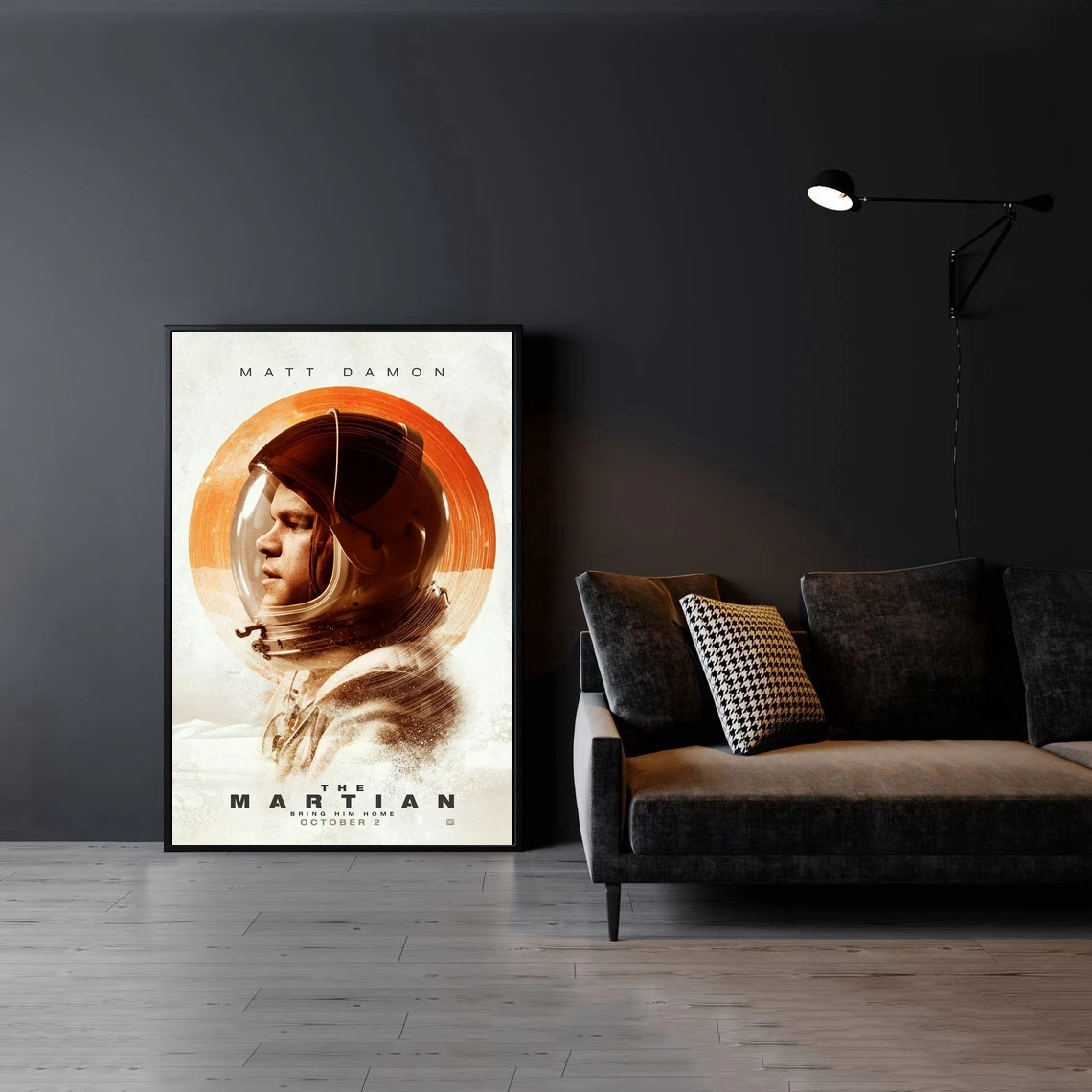 The Martian Movie Poster (2015) Canvas Print Home Vintage Wall Painting Decoration (No Frame)