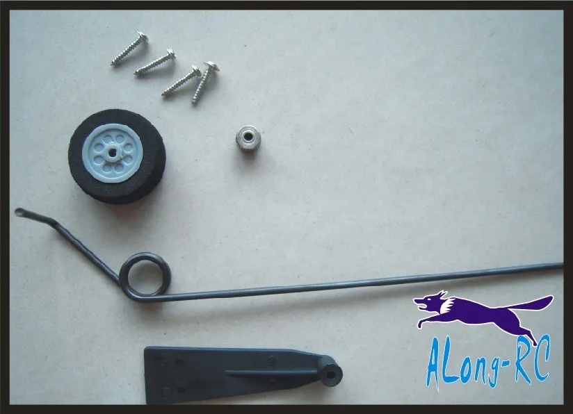 Siège de train d'atterrissage et roue arrière pour bricolage, pièce d'avion de loisir/RC modèle KT, livraison gratuite