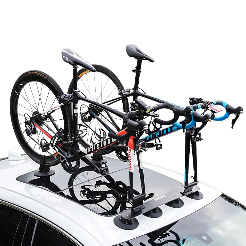 AliExpress ROCKBROS Bicycle Car Racks Bike Suction Cups Roof-Top Racks MTB Road Rack Quick Release Install Cycling Racks Bike Accessories