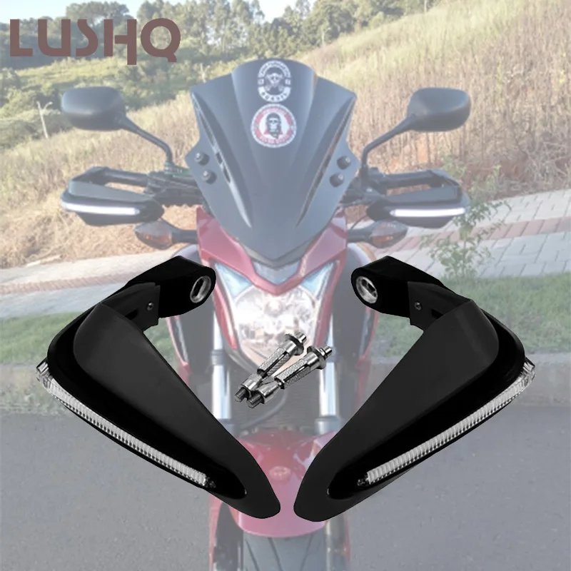 For BAJAJ dominar 400 DOMINAR 400 pulsar 200 ns,PULSAR 200 NS Motorcycle Hand Guards Lights LED Handguard Protective Gear