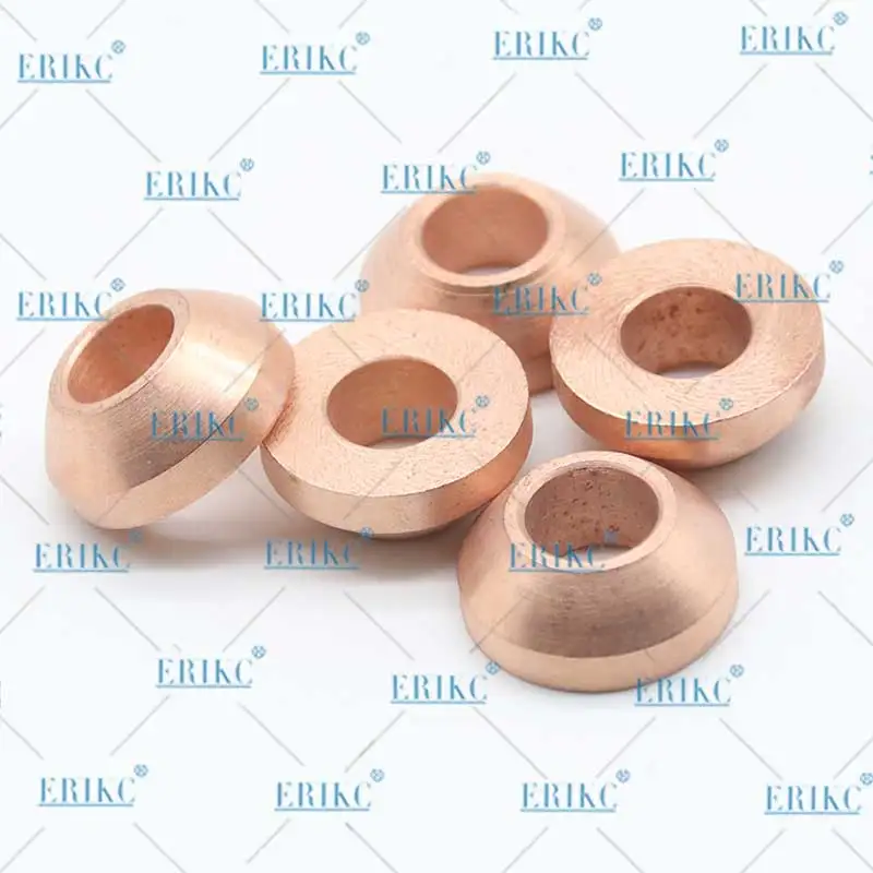 5PCS Tapered Copper Washer 8mm E1022026 CR Diesel Fuel Injector Nozzle Washer, Injection Nozzle Heat Shield for Denso Sprayers