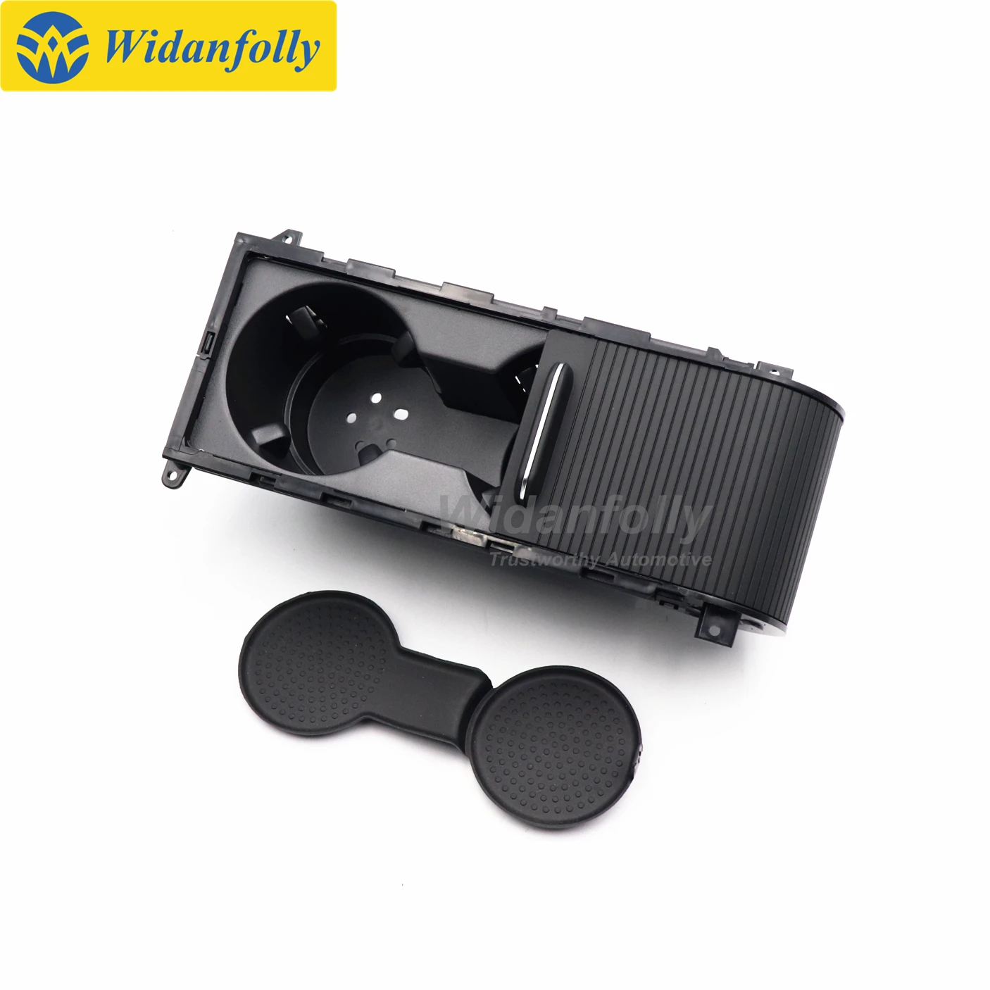 Widanfolly Portabicchieri Console Portabicchieri con coperchio scorrevole per Golf 7 MK7 2013 2014 2015 2016 2017 5GG 862531   5GG 862 531