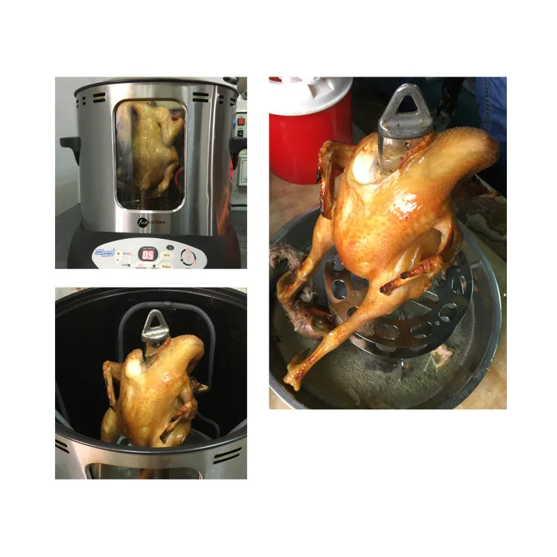 Ev elektrikli ızgara dikey barbekü ızgara kızartma ticari barbekü makinesi tavuk ızgara soba ekipmanları