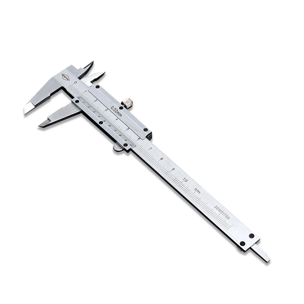 Mini Stainless Steel Vernier Caliper 0-100mm Measuring Tool 0.02mm High Precision Measuring Instrument Working Measuring Caliper