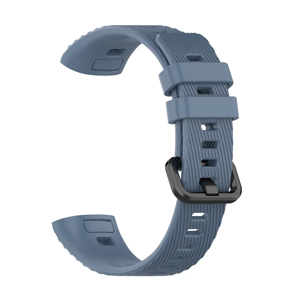 Silicone Sports Watchband Wrist Strap with Buckle for Huawei Band 4 Pro TER-B29S Band 3 Pro TER-B29 B09 Watchband Belt Bracelet