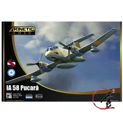 Kinetic Model Kit K48078 1:48 Scale IA 58 Pucara