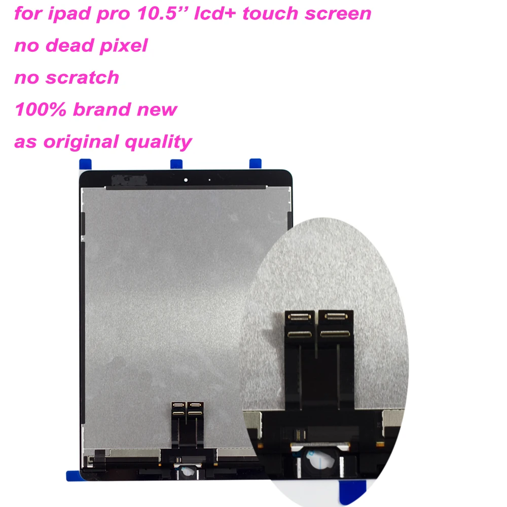 Imagem -03 - Tela de Lcd para Ipad Pro 10.5 Original 10.5 Polegadas Touch Screen Digitalizador Montagem Substituição Ipad Pro A1701 A1709 A2mesa A2123 A2153 A2154