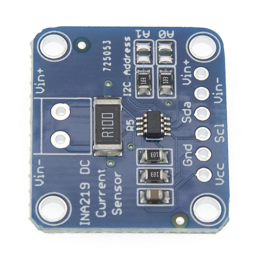 INA219 Bi-directional DC Current Power Supply Sensor Breakout Module DIY 3V-5V IIC I2C Power Monitoring Sensor Module