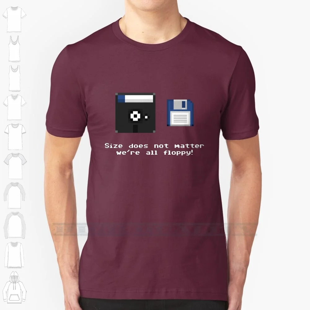 Size Does Not Matter! 100% Cotton T Shirt Commodore Spectrum Amiga Loader Screen Gaming Computer Retro Vintage Classic Old