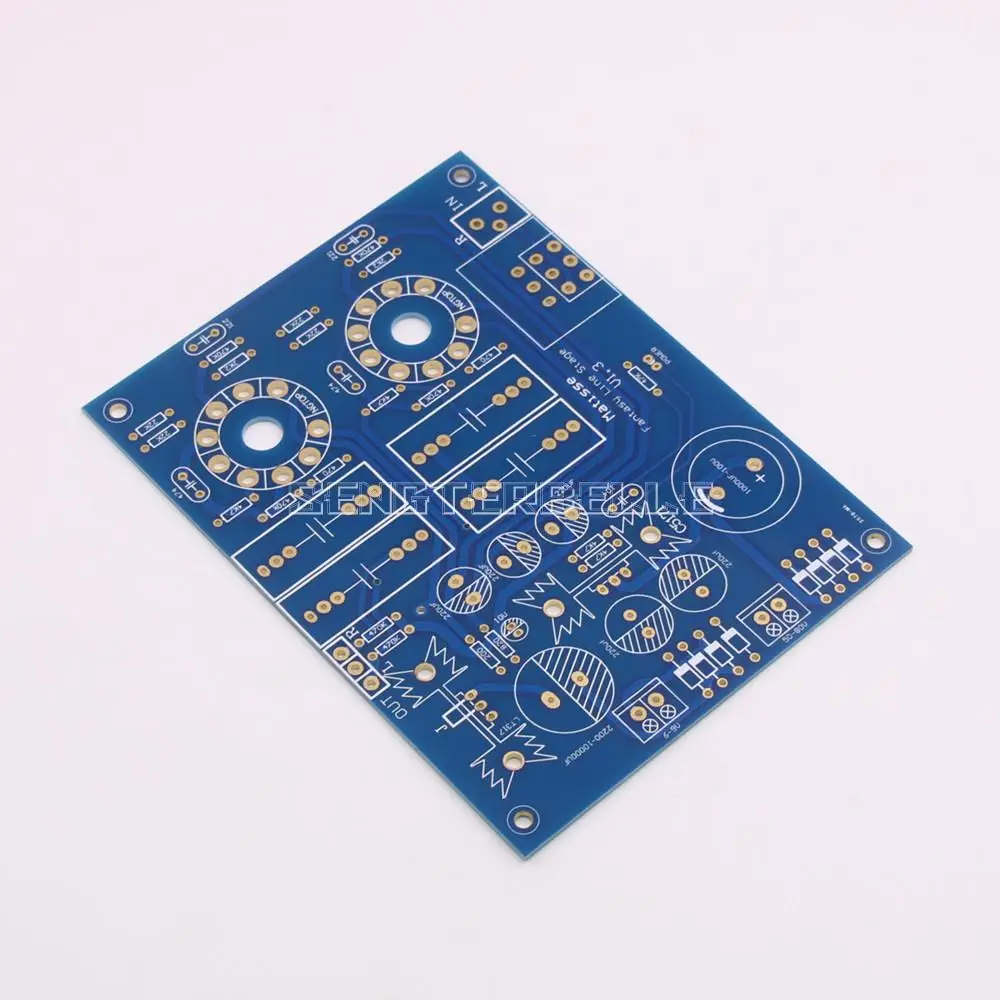 New Matisse Tube Preamplifier PCB 6H3n-E & 6N3 Vacuum Tube Preamp Bare Board PCB For Audiophile DIY