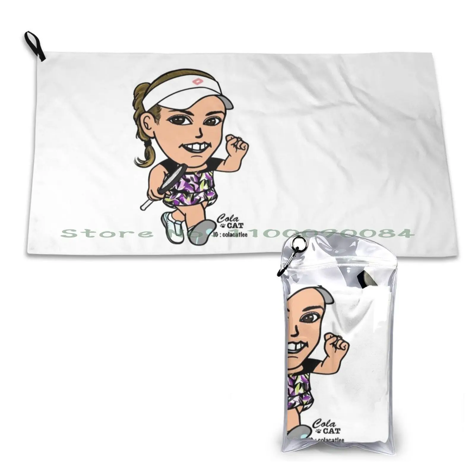 Быстросохнущее полотенце Elise Mertens для спортзала, спортивной ванны, портативные кондитерские изделия, печенья в виде пончиков, капкейков, найти свой центр, милый релаксатор