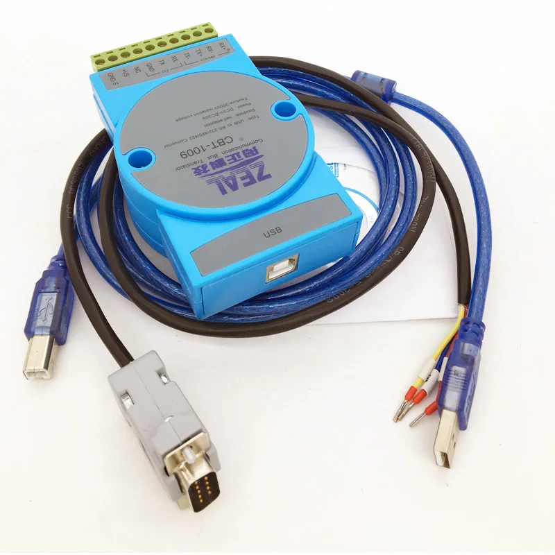 Isolated USB to RS485 protocol converter USB to RS232 serial port USB to 422 module industrial grade protection