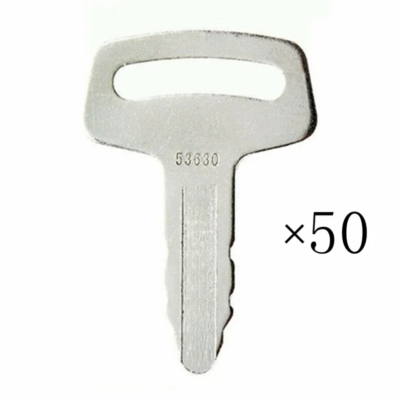 50pc Heavy Construction Ignition Key RC101-53630 for Kubota Excavator