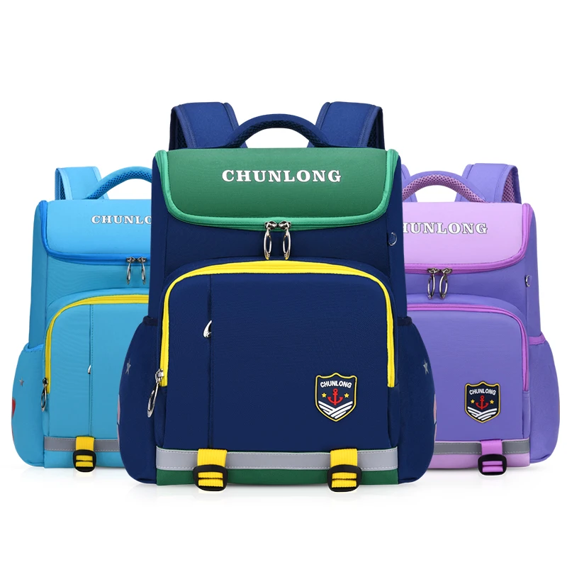 Schoolbags For Elementary Kids of Age 6~12 Light Weight Kindergarten Baby Mochila Escola Cheap Children Large Boys Backpack 6397