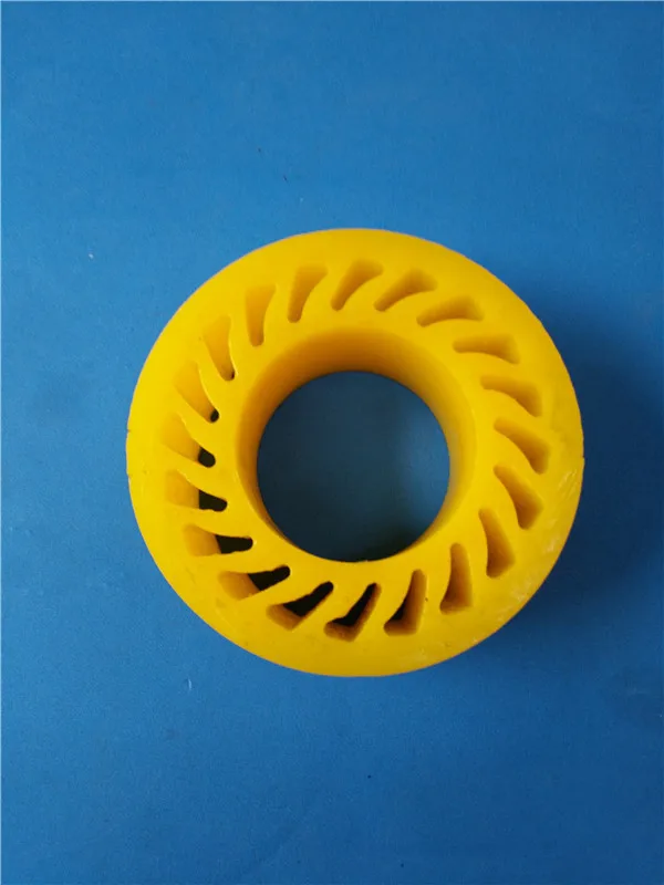 Carton Machinery Parts Polyurethane Sun Wheel Rubber Wheel 130*50*50