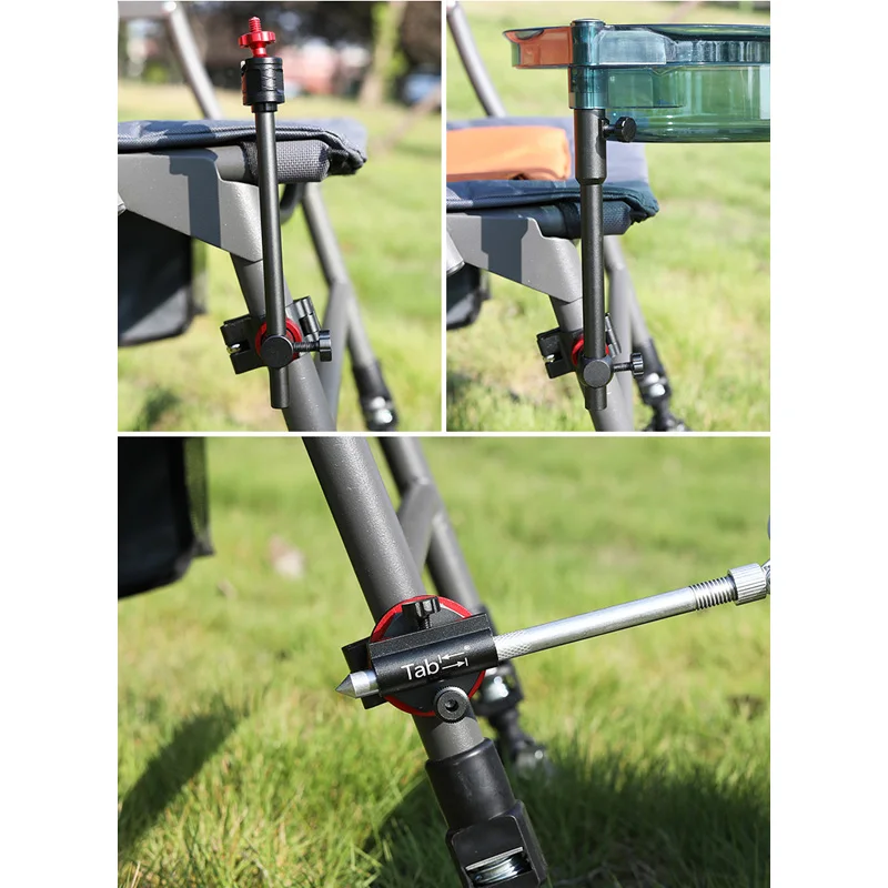 Universal Umbrella Holder Bracket Support for Fishing Chair, Mount Accessories, Fortress Stand, Fish Guard, Bait Box, Kit