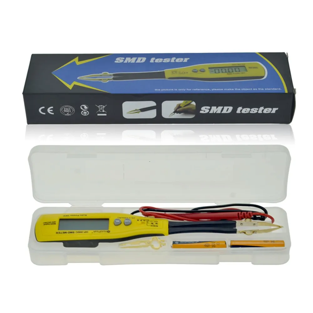 Imagem -06 - Medidor de Capacitância Digital Smd Testador de Resistência com Diodo Bateria