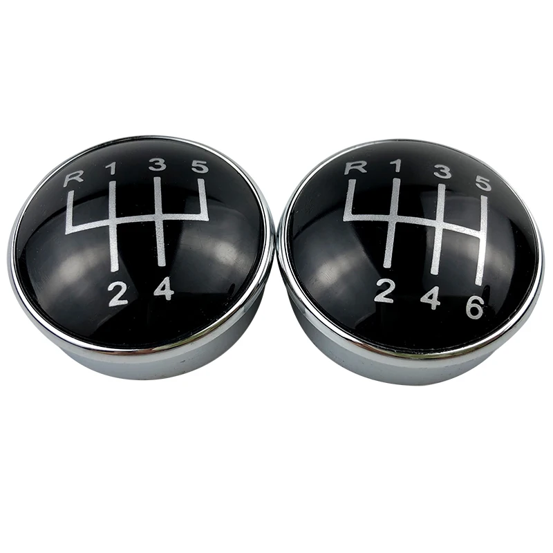 For Audi A3 S3 A4 S4 B6 B7 A6 C6 VW Passat B5 3BG B6 B7 CC 3C Golf 4 MK4 Bora Gear Shift Knob Case Badge Emblem Cap Cover