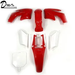 Plastic Cover APOLLO Fairing Kits ORION 70CC 110CC 125CC 150CC DIRT BIKE PLASTICS LONG STYLE 560MM Rear Fender 7pcs