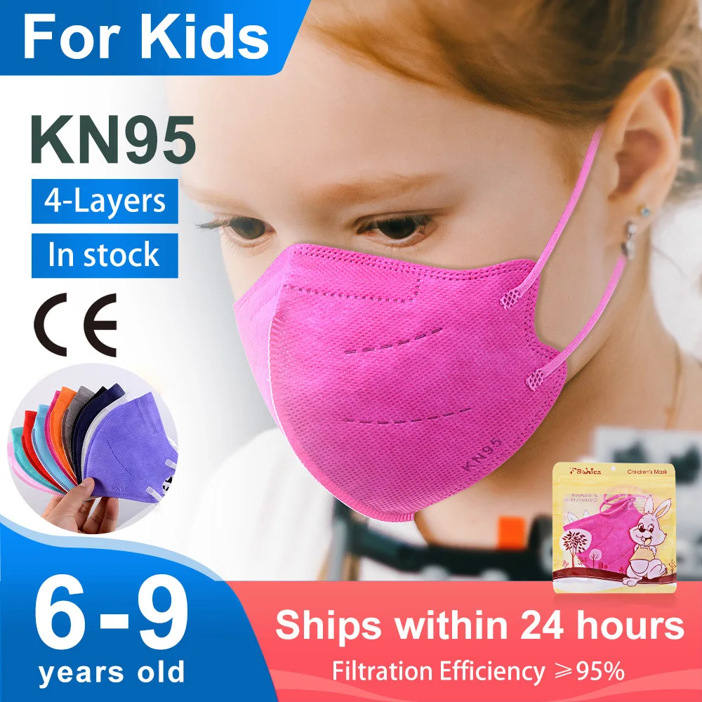 

6-9 Years Old Mascarilla Infantil ffp2 Homologada Mascarillas fpp2 Niños kn95 Kids Face Mask Masque Enfant ffp2mask ffp2 Niños