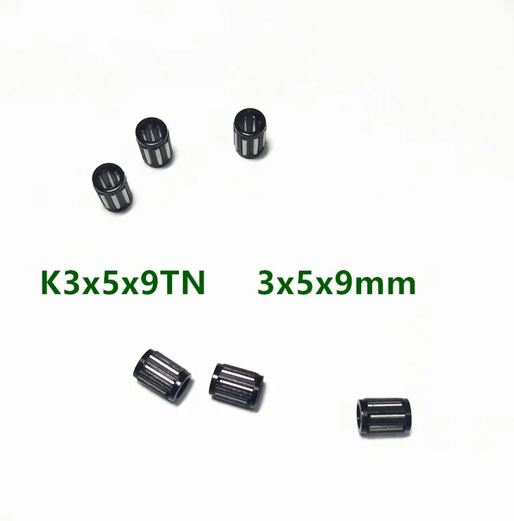 

100pcs K359 K030509 K3X5X9 K3*5*9 TN radial needle roller cage assemblies 3x5x9mm needle roller bearing 3*5*9 mm