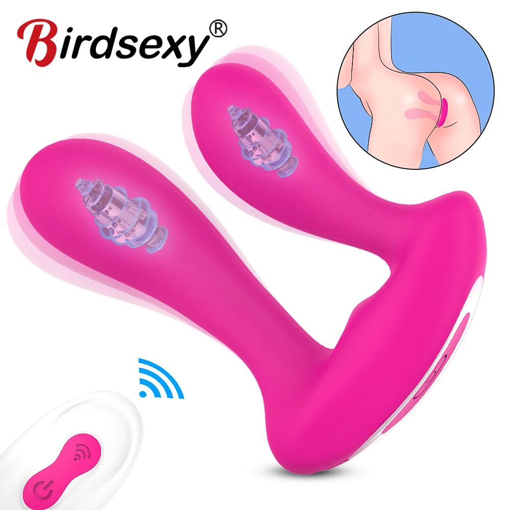 3 in1 Invisible Wear Panties Vibrator For Couples 9 Mode Powerful G Spot Vagina Anus Perineum Stimulation Sex Toy For Women Shop