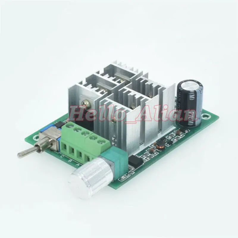 DC 5V-36V PWM Bộ Điều Khiển Tốc Độ Lái Xe Điều Khiển CW/ CCW Công Tắc Đảo Chiều Tuyến Tính Chiết Áp Cho 3-Giai Đoạn Động Cơ Không Chổi Than