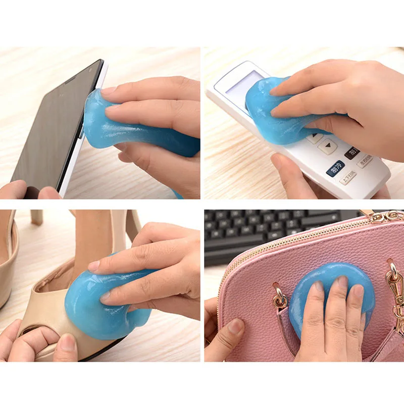 2 Pcs Super Clean Magic Cleaner Gel Keyboard Laptop Mobile Dust Multipurpose Cleaning Tool SUB Sale