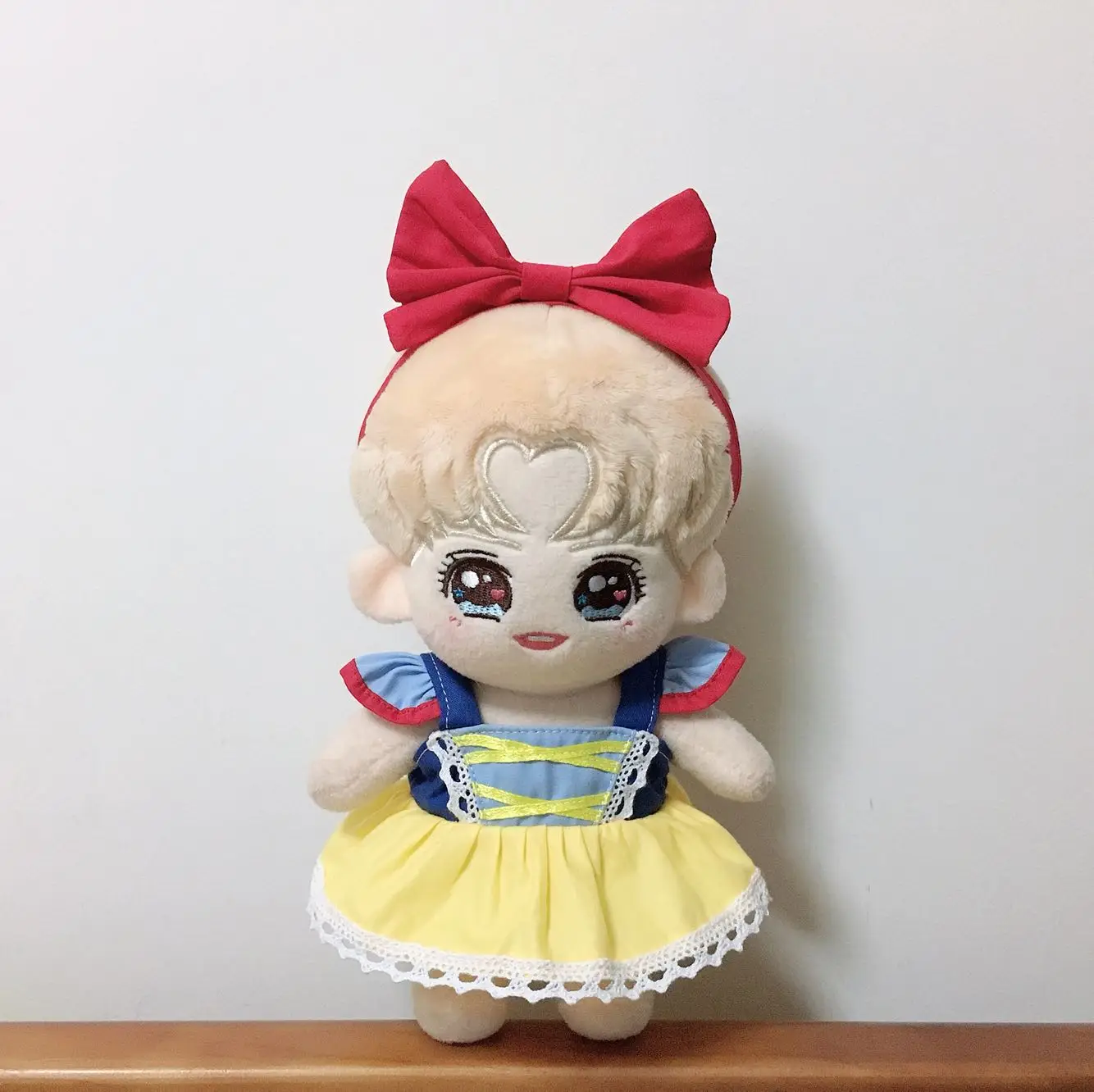 

Handmade 20cm 15cm Hallyu Dress Bow Headband Doll Clothes Without Dolls