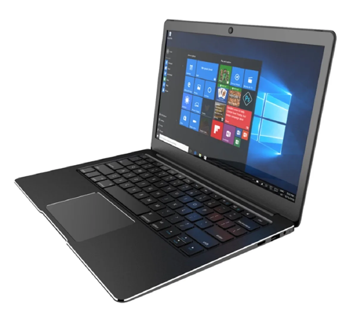 Szybki Netbook 12.5 cala lekki i ultra-cienki Laptop Lapbook 4GB + 64GB Intel N3350 64-bitowy czterordzeniowy Netbook Windows 10